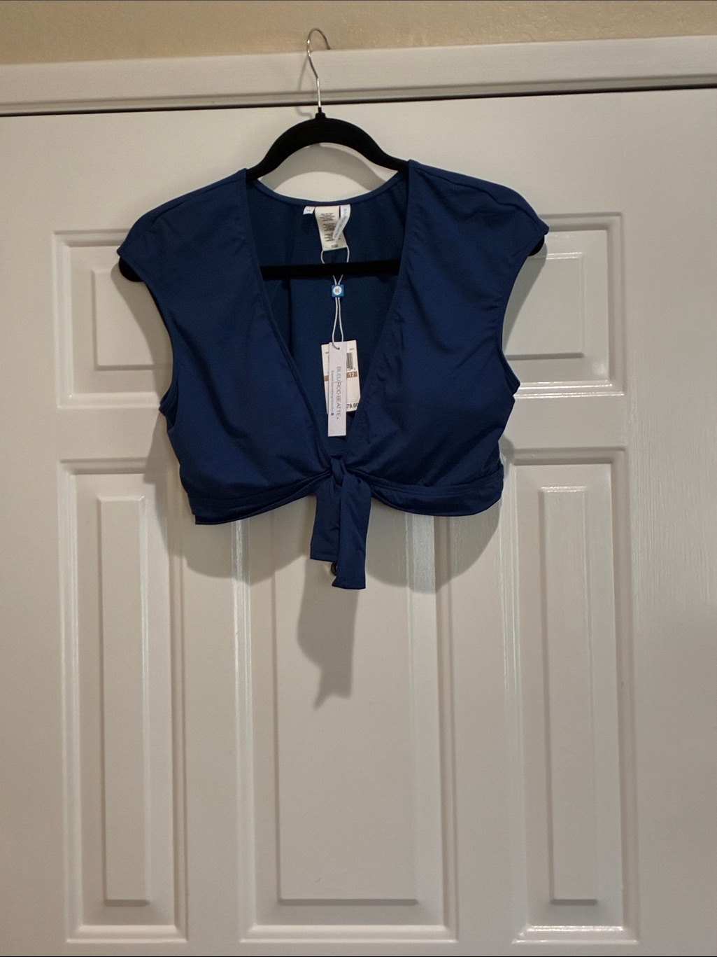 Bleu Rod Beattie Blue Swimsuit Top